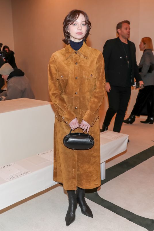 EMMA MYERS at Calvin Klein Fashion Show at NYFW in New York City 02/07/2025