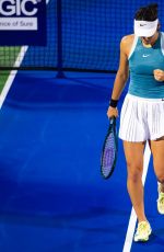 EMMA RADUCANU at Dubai Duty Free Tennis Championships in Dubai 02/18/2025