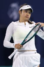 EMMA RADUCANU at Mubadala Abu Dhabi Open in Abu Dhabi 02/04/2025