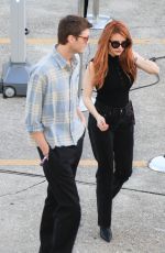 EMMA ROBERTS Arrives at 2025 Fanatics Super Bowl Party in New Orleans 02/08/2025