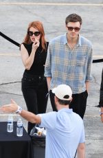 EMMA ROBERTS Arrives at 2025 Fanatics Super Bowl Party in New Orleans 02/08/2025