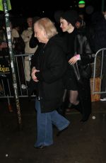 EMMA STONE Arrives at Paul McCartney