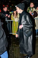 EMMA STONE Arrives at Paul McCartney