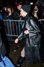 EMMA STONE Arrives at Paul McCartney