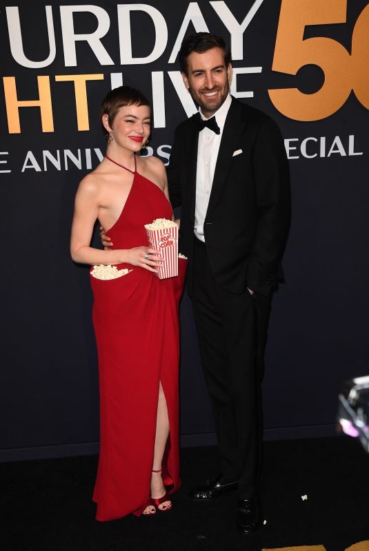 EMMA STONE at SNL50: The Anniversary Special in New York City 02/16/2025