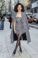 EMMY ROSSUM at Carolina Herrera Fall RTW 2025 Fashion Show at NYFW in New York City 02/10/2025