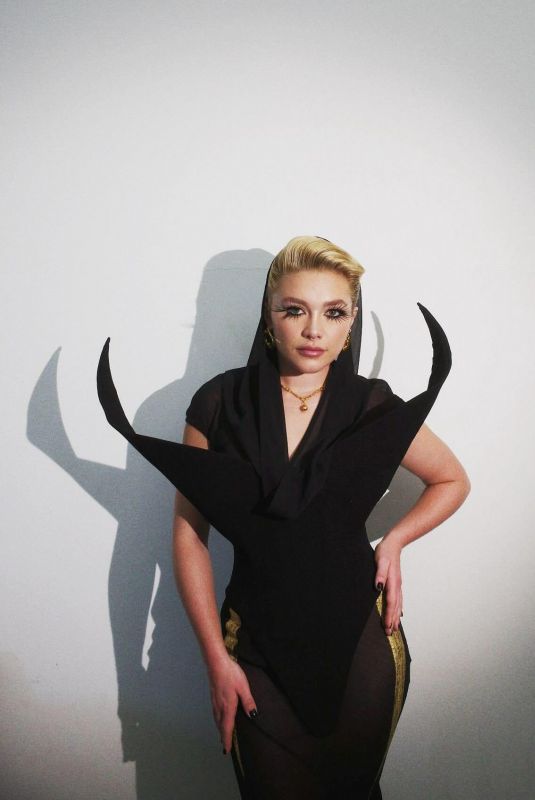 FLORENCE PUGH at a Photoshoot, February 2025