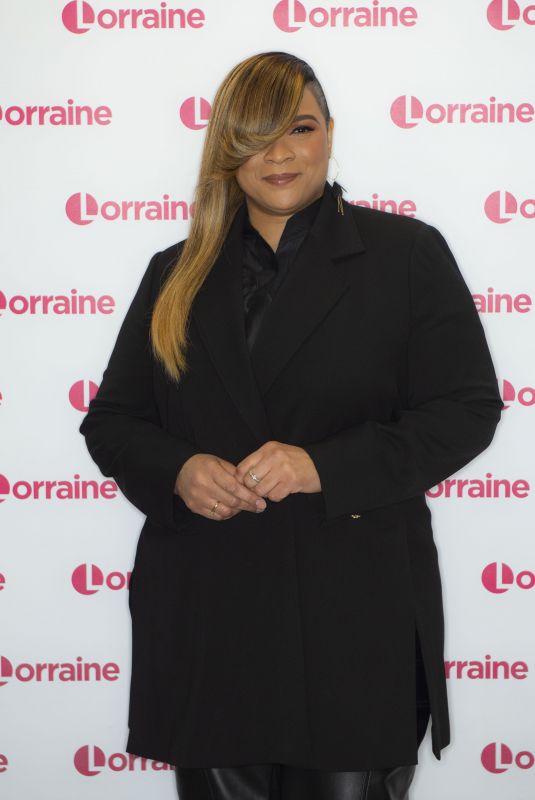 GABRIELLE at Lorraine TV Show in London 02/13/2025