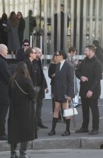 GAL GADOT at Prada Fashion Show at Milan Fashion Week 02/27/2025