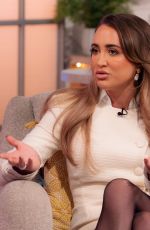 GEORGIA HARRISON at Lorraine TV Show in London 02/19/2025