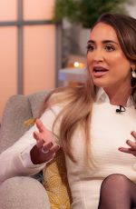 GEORGIA HARRISON at Lorraine TV Show in London 02/19/2025