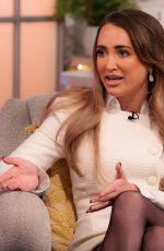 GEORGIA HARRISON at Lorraine TV Show in London 02/19/2025