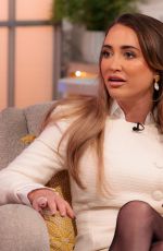 GEORGIA HARRISON at Lorraine TV Show in London 02/19/2025