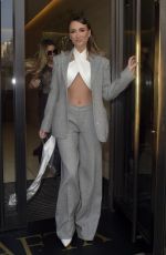 GEORGIA HARRISON Leaves Intertalent Post BAFTA Breakfast 02/18/2025