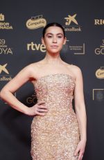 GRETA FERNANDEZ at 39th Goya Cinema Awards in Granada 02/08/2025
