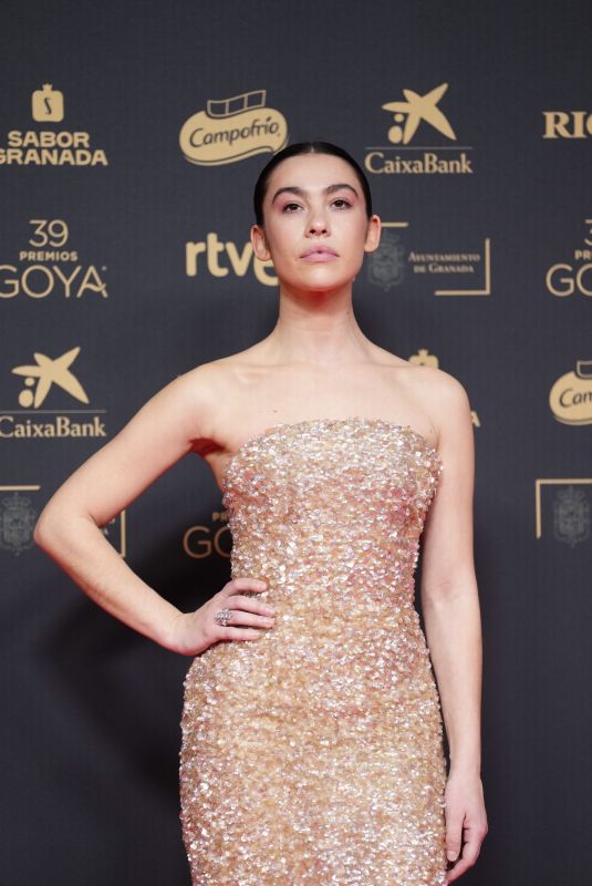 GRETA FERNANDEZ at 39th Goya Cinema Awards in Granada 02/08/2025
