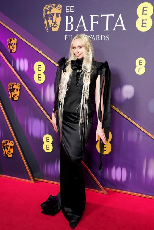 GWENDOLIN CHRISTIE at EE BAFTA Film Awards 2025 in London 02/16/2025
