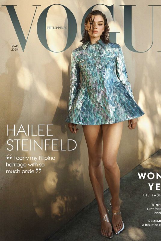 HAILEE STEINFELD for Vogue Phillipines, March 2025