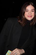HAILEE STEINFELD Out and About in Milan 02/24/2025