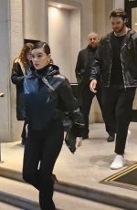 HAILEE STEINFELD Out for Dinner in Milan 02/25/2025