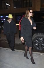 HAILEY and Justin BIEBER Heading to Cafe ZAFFRI for a Dinner Date in New York 02/07/2025