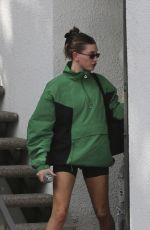 HAILEY and Justin BIEBER Leaves a Yoga Class in Los Angeles 02/10/2025
