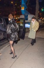 HAILEY and Justin BIEBER Leaves Dinner at The Corner Store in New York 02/04/2025