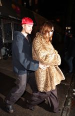 HAILEY and Justin BIEBER Leaves Lucali