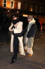 HAILEY and Justin BIEBER Out for Dinner Date in New York 02/05/2025