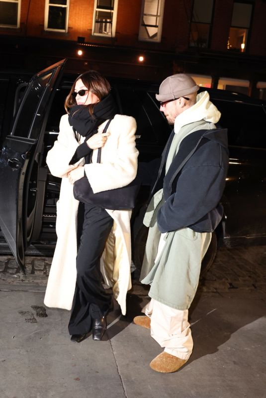 HAILEY and Justin BIEBER Out for Dinner Date in New York 02/05/2025