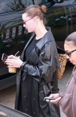 HAILEY BIEBER and LORI HARVEY at Forma Pilates Class in Los Angeles 01/05/2025