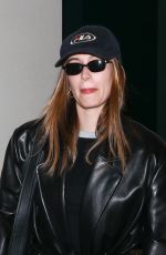 HAILEY BIEBER Arrives at a Skincare Session at Skin Thesis in West Hollywood 01/26/2025