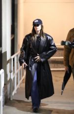HAILEY BIEBER Arrives at a Skincare Session at Skin Thesis in West Hollywood 01/26/2025