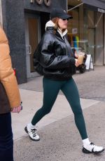 HAILEY BIEBER Heading to a Gym in New York City 02/03/2025