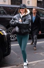 HAILEY BIEBER Heading to a Gym in New York City 02/03/2025