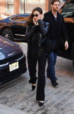 HAILEY BIEBER Out and About at Fashion Week in New York 02/07/2025