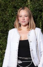 HALEY BENNETT at Charles Finch & Chanel Pre-BAFTA Party in London 02/15/2025