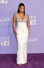 HALLE BAILEY at 56th NAACP Image Awards in Pasadena 02/22/2025