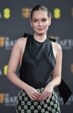 HANNAH DODD at EE BAFTA Film Awards 2025 in London 02/16/2025
