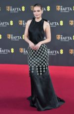 HANNAH DODD at EE BAFTA Film Awards 2025 in London 02/16/2025