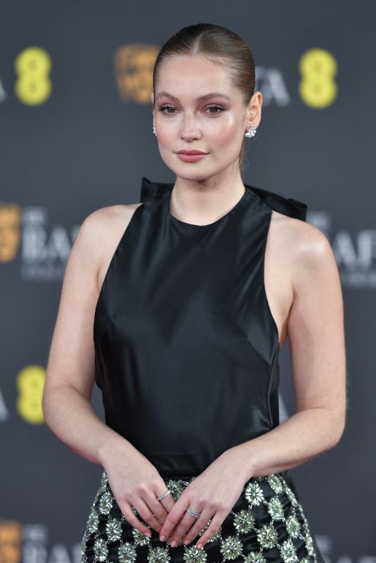 HANNAH DODD at EE BAFTA Film Awards 2025 in London 02/16/2025