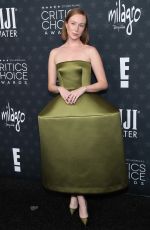 HANNAH EINBINDER at 30th Annual Critics Choice Awards in Santa Monica 02/07/2025