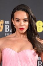 HANNAH JOHN-KAMEN at EE BAFTA Film Awards 2025 in London 02/16/2025