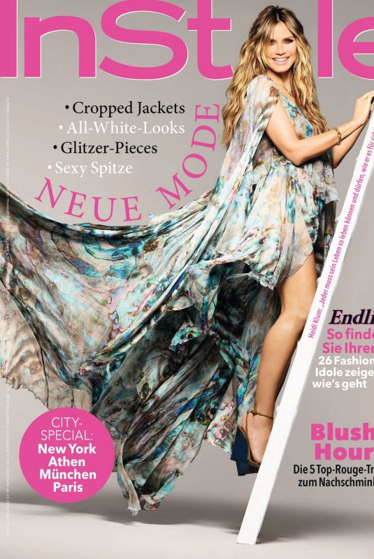 HEIDI KLUM in InStyle Germany, March 2025