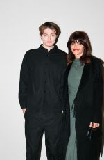 HELENA CHRISTENSEN at SIMKHAI Show at 2025 New York Fashion Week in New York City 02/07/2025