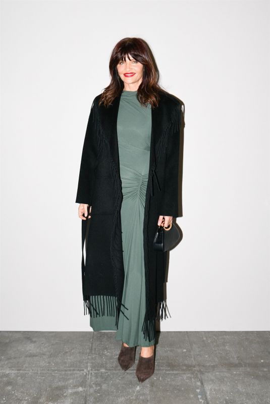 HELENA CHRISTENSEN at SIMKHAI Show at 2025 New York Fashion Week in New York City 02/07/2025
