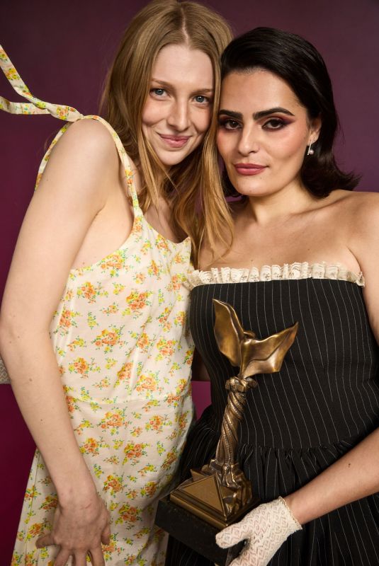 HUNTER SCHAFER and NAVA MAU - Portrait Studio at SpiritAwards 2025