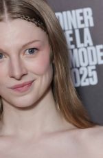 HUNTER SHAFER at 22nd Fashion Dinner to Benefit Sidaction in Paris 01/30/2025