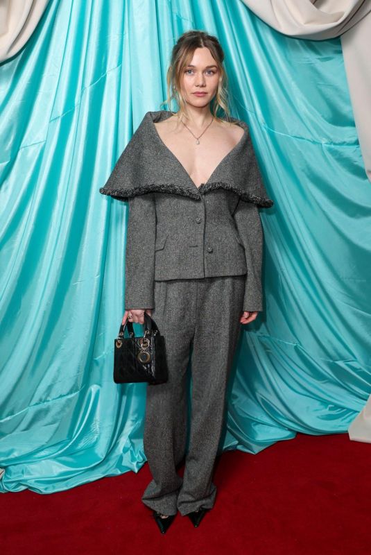 IMMY WATERHOUSE at British Vogue x GQ BAFTA Fashion & Film Party in London 02/16/2025