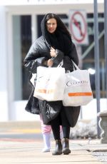 IRINA SHAYK Out Shopping for Groceries in New York 02/18/2025